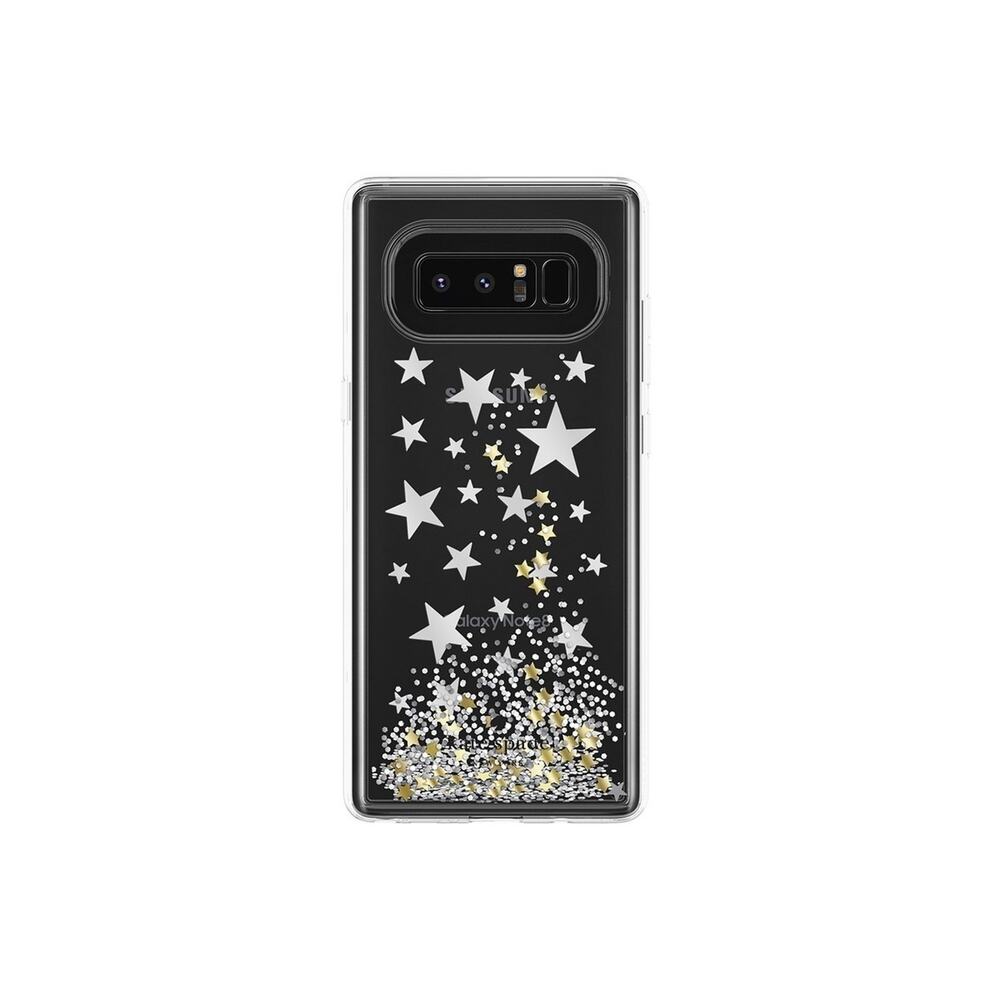 Kate Spade NY Cover Case for Samsung Galaxy Note8 Charlotte Stripe/Glitter Stars